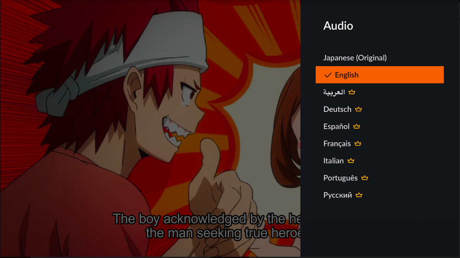 How to Change Crunchyroll Language on Roku