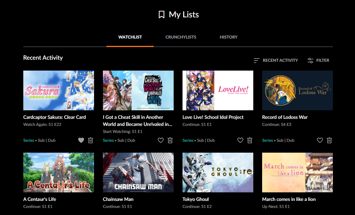 Getting started on Crunchyroll website – Support & Customer Service ...