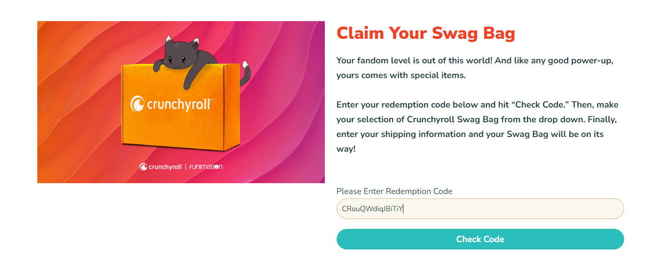 ¿Cómo canjeo mi Swag Bag? Soporte y servicio al cliente Ayuda de